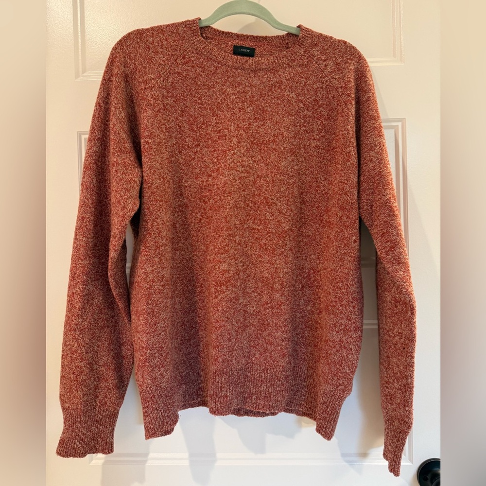 Men's J Crew Red Sweater